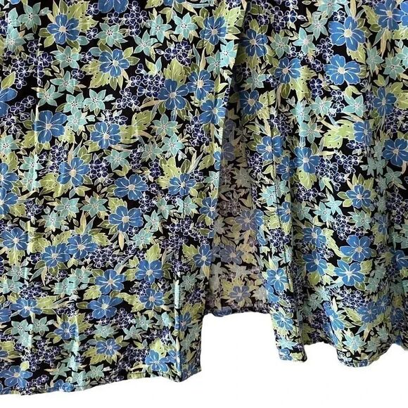 Christopher & Banks  Milk Maid Festival Preppy Dress Maxi Plus Sz 16 #1494 - Picture 13 of 13
